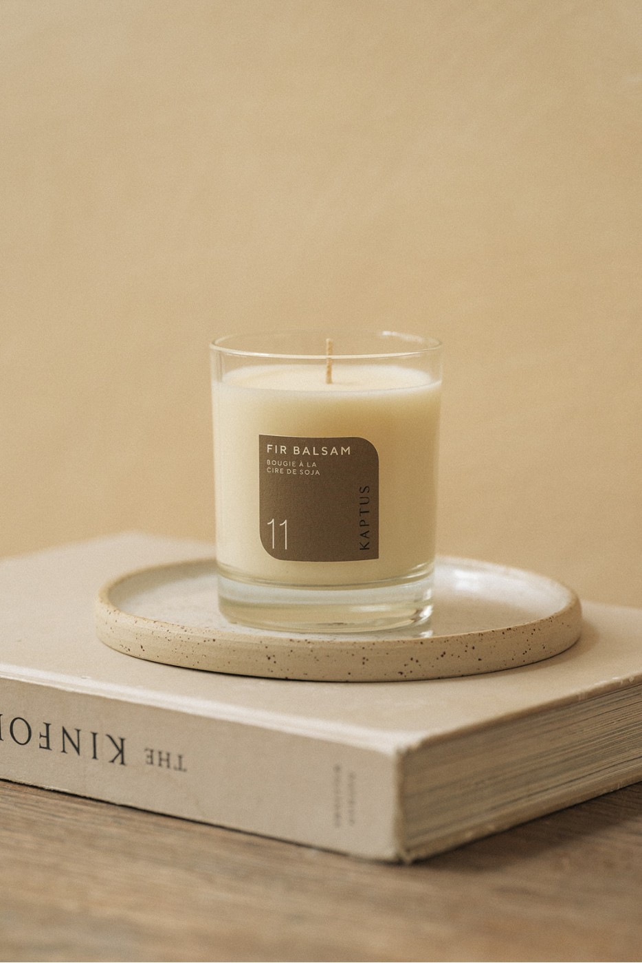 Une bougie parfumée